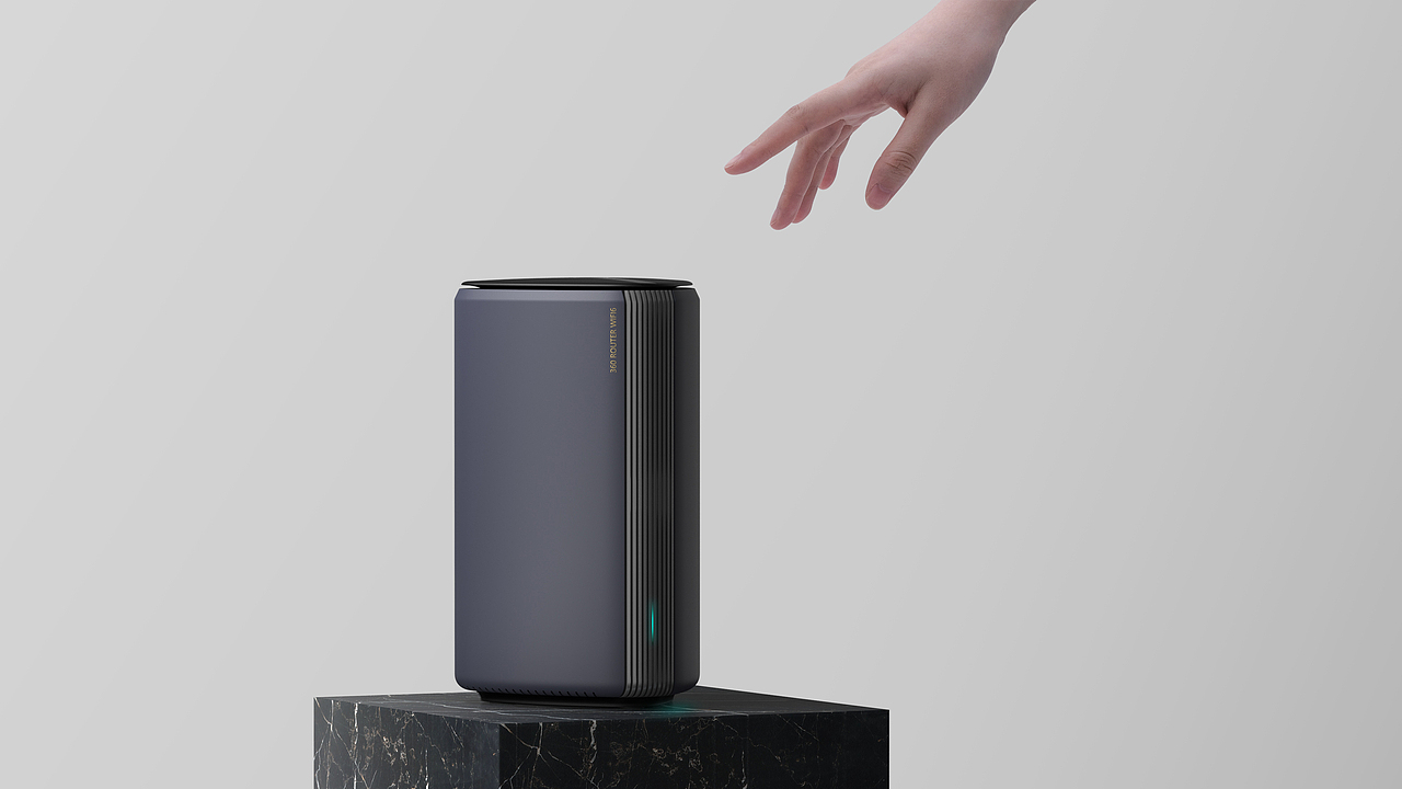 360 Wifi-6 Router（圖ZMjI5NDU0MDI0） - 電子產(chǎn)品 - 站酷設(shè)計(jì)師TimBergling原創(chuàng)素材 - 站酷ZCOOL