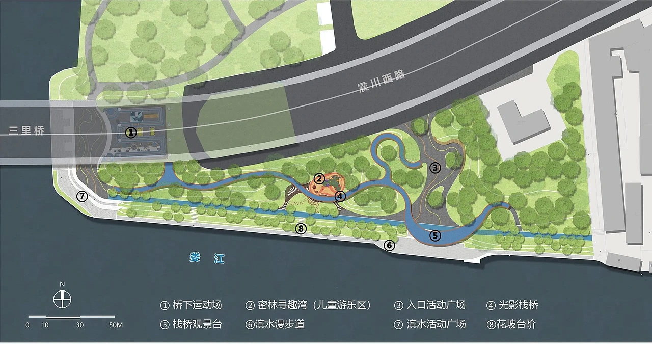 【案例分享】桥头灰空间再生：昆山“寻趣园”设计（图ZMzUwNjA5MDg0） - 景观设计 - 站酷设计师九渊鲤JYL原创素材 - 站酷ZCOOL