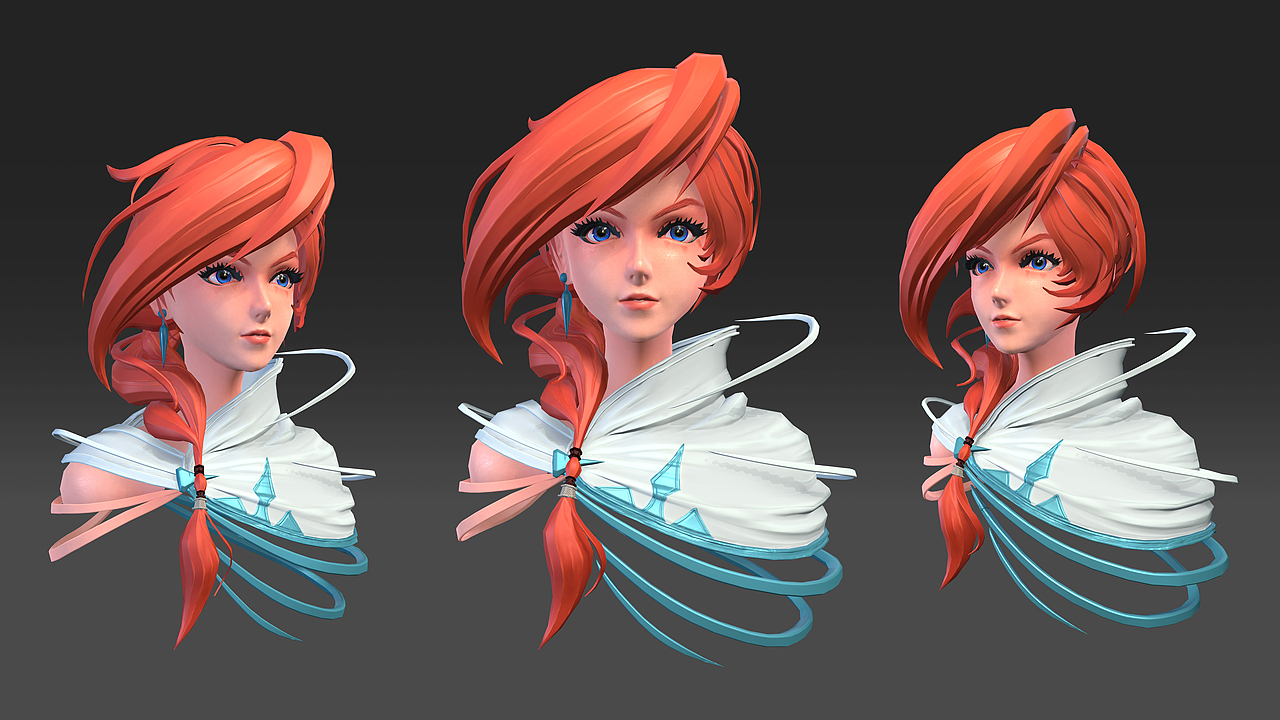 很久很久没发作品了，来点最近做的PBR角色练习（图ZMjU4MjY4OTIw） - 人物/生物 - 站酷设计师3D角色的人生原创素材 - 站酷ZCOOL