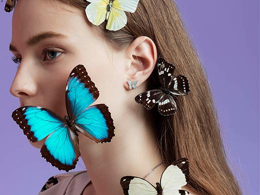 HEFANG Jewelry 珠宝蝴蝶小姐系列拍摄案例分享2