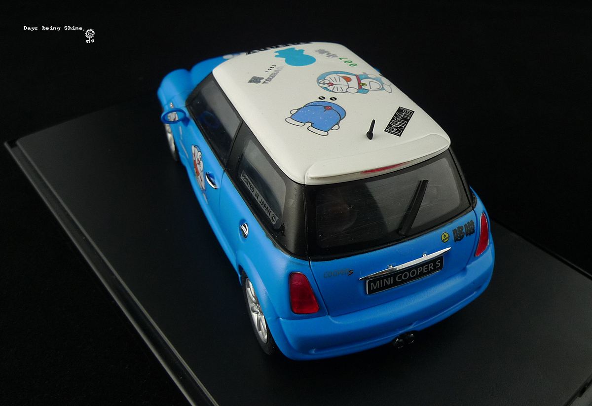 送给GF的mini Cooper哆啦A梦全球限量版