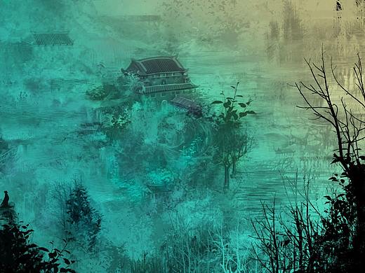 《聞城》原畫場(chǎng)景（個(gè)人主頁-ZNDU2MjY5ODA=） - 游戲原畫 - 站酷設(shè)計(jì)師傻創(chuàng)原創(chuàng)素材 - 站酷ZCOOL