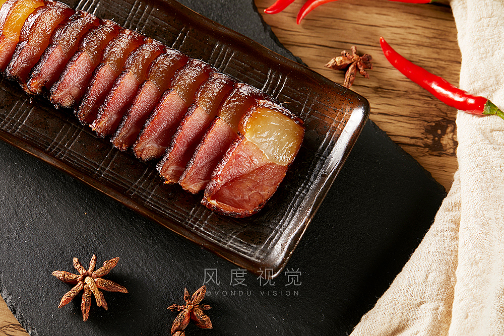 腊肉腊肠拍摄（图ZMjAyNDA3NDgw） - 产品摄影 - 站酷设计师风度视觉原创素材 - 站酷ZCOOL