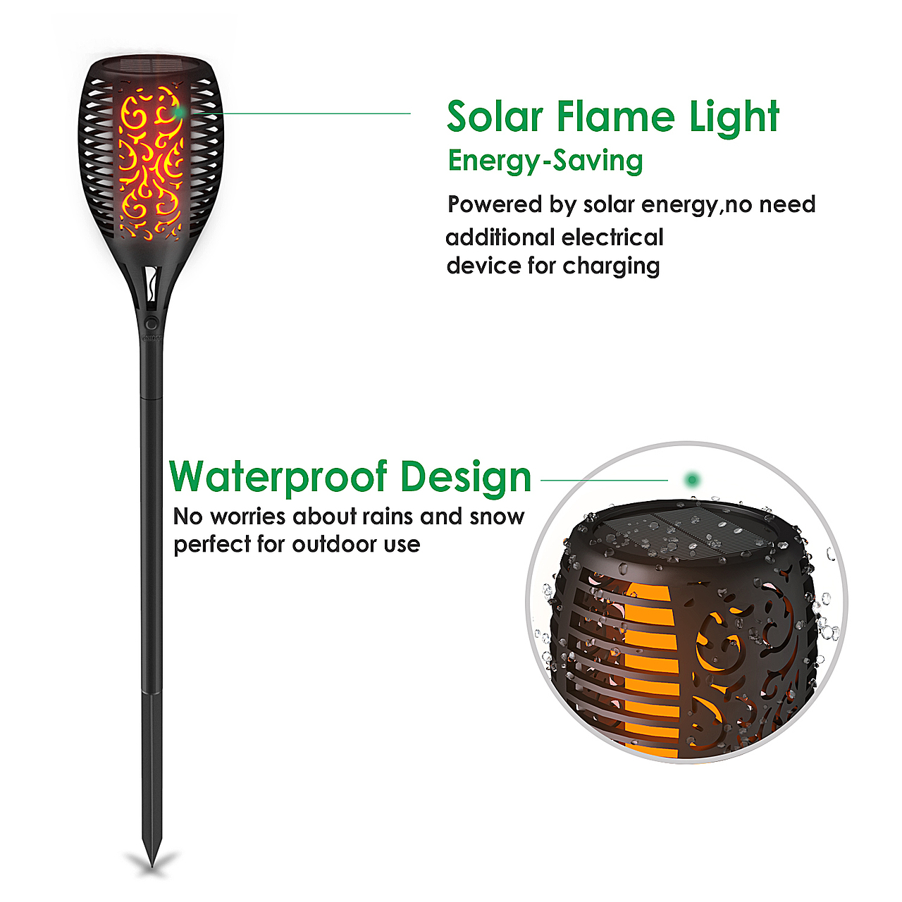 c4d keyshot ps 亚马逊火焰灯主图渲染