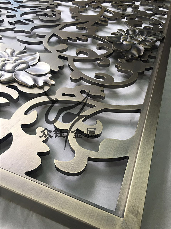 中式古典风格装饰铝板镀铜双面雕刻屏风（图ZMjA0MzMyMDM2） - 家装设计 - 站酷设计师众钰金属原创素材 - 站酷ZCOOL