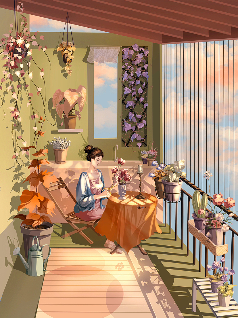 精致的花房女孩👧🏻