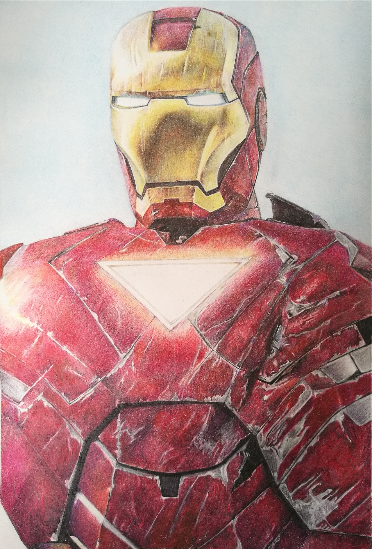 彩铅钢铁侠