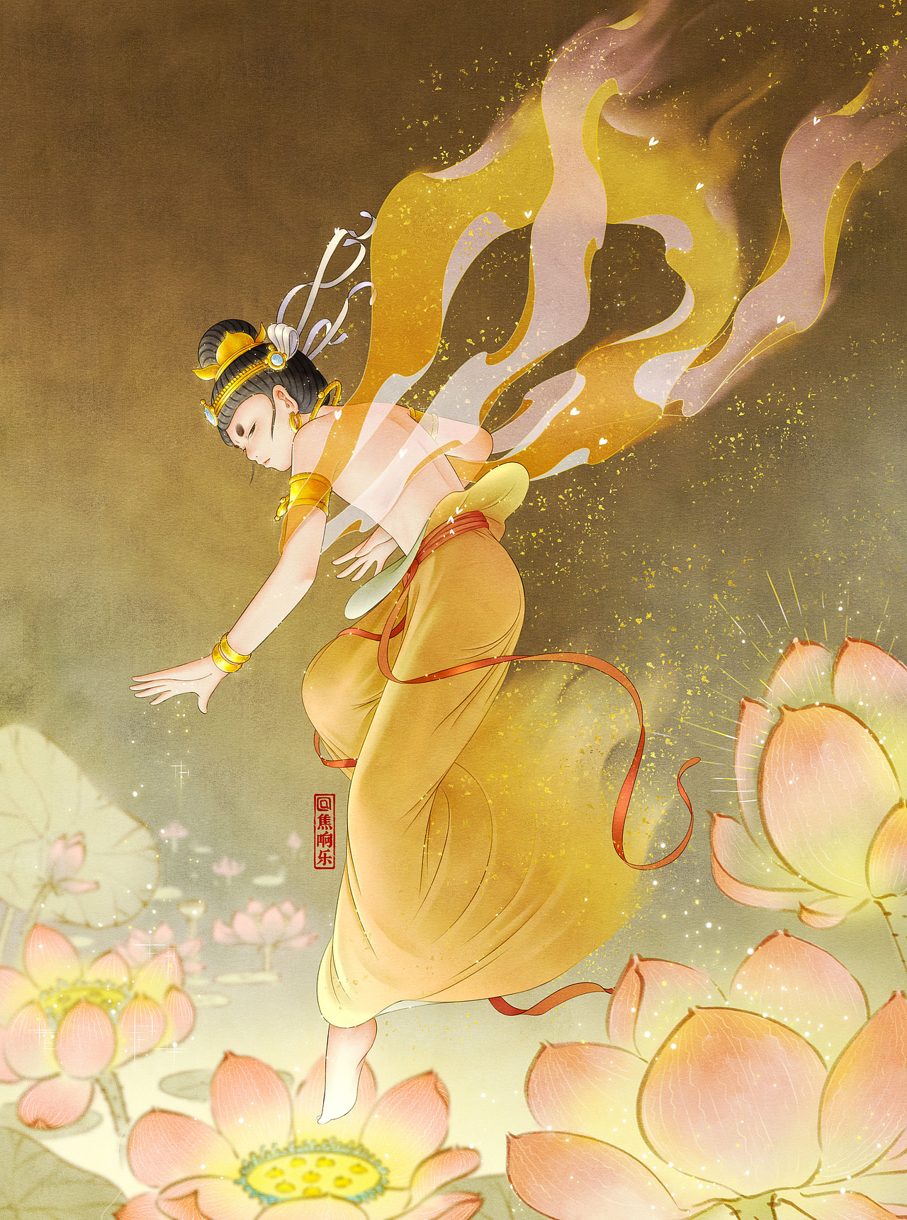 大飞天（图ZMTcxMjA0Mzk2） - 创作习作 - 站酷设计师焦响乐原创素材 - 站酷ZCOOL