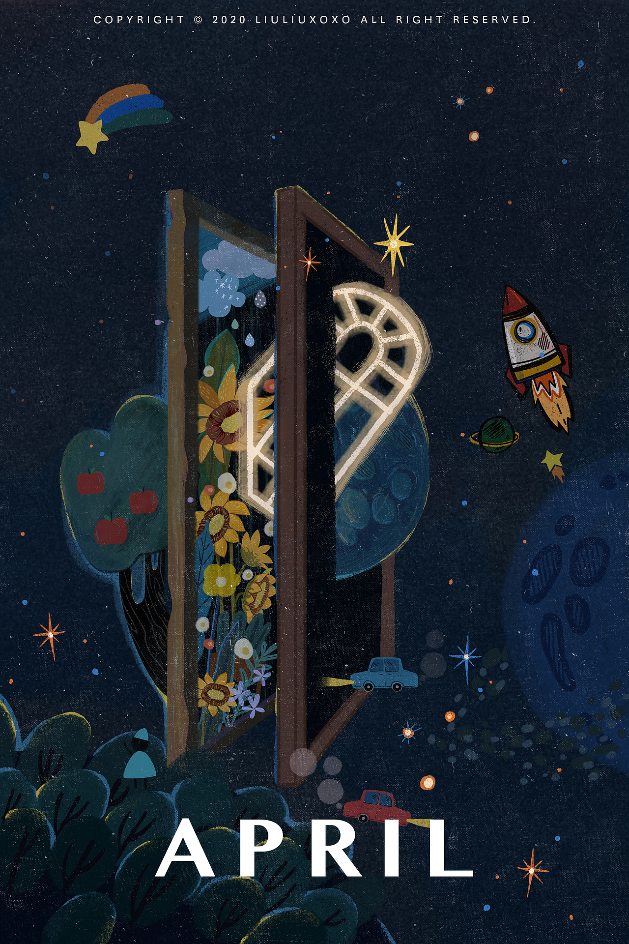 四月和五月的涂涂画画～（图ZMjEwMzE2MTc2） - 创作习作 - 站酷设计师LIULIUXOXO原创素材 - 站酷ZCOOL