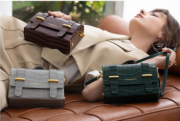 女包模特图静物图拍摄