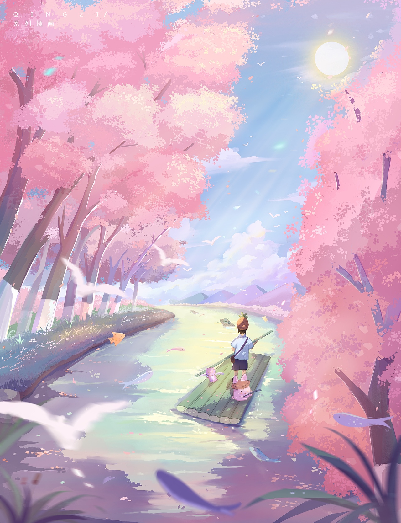 系列插画 罗菠萝的旅途（图ZMzAwODQyMjQ4） - 商业插画 - 站酷设计师罗菠萝的旅途原创素材 - 站酷ZCOOL