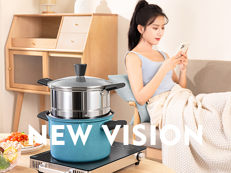 正利双层蒸煮煎炸锅