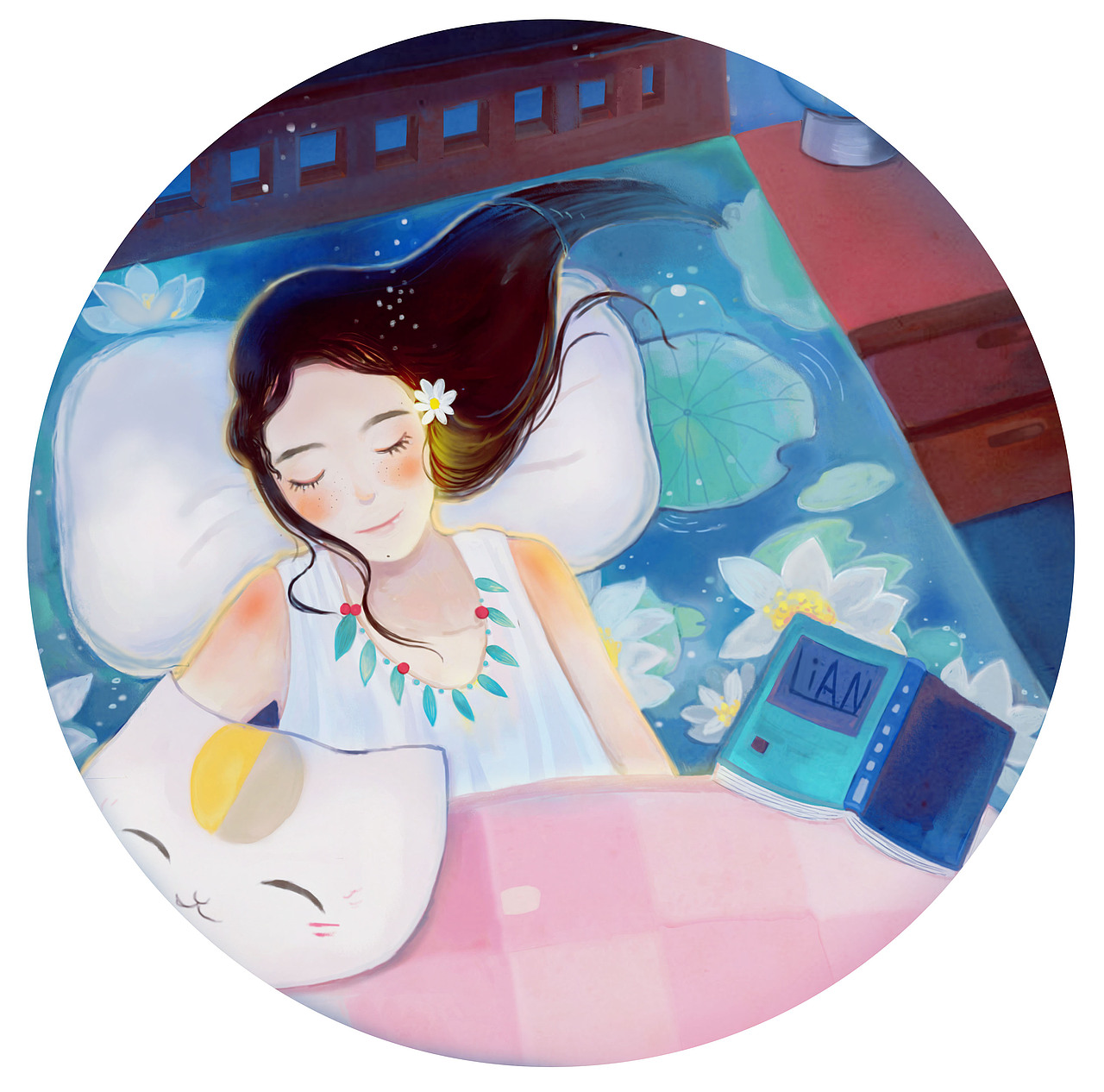 梦境（图ZNDk2MTY4MzY=） - 商业插画 - 站酷设计师大梦0原创素材 - 站酷ZCOOL