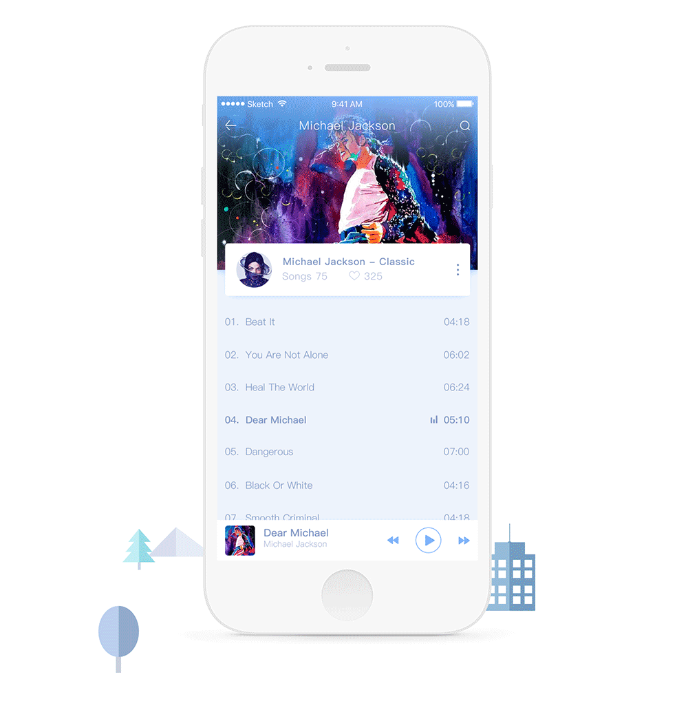 Love music概念设计（图ZNjYwODg3MDQ=） - APP界面 - 站酷设计师silent_奕成原创素材 - 站酷ZCOOL