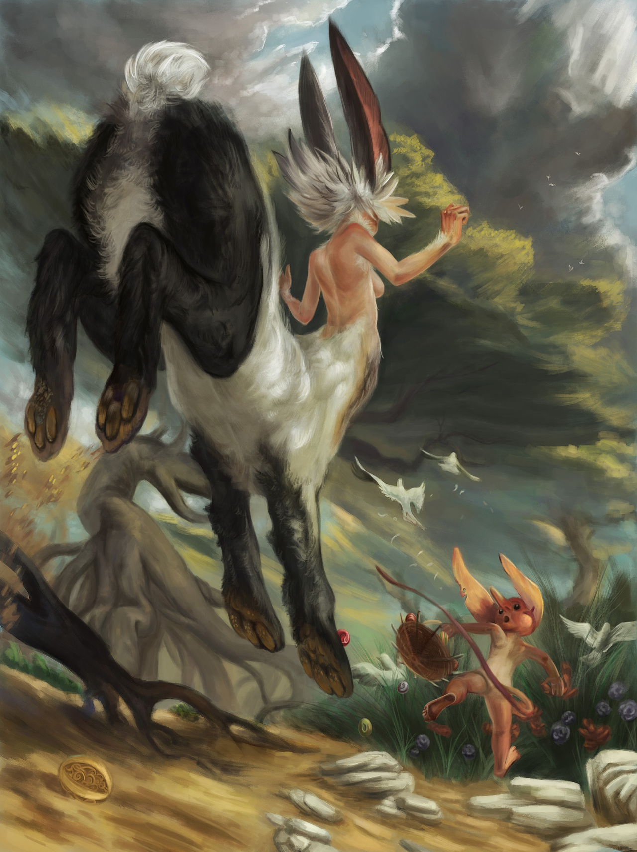 魔幻厚涂（图ZMTgzNzI3Mjky） - 商业插画 - 站酷设计师TotoroSs原创素材 - 站酷ZCOOL