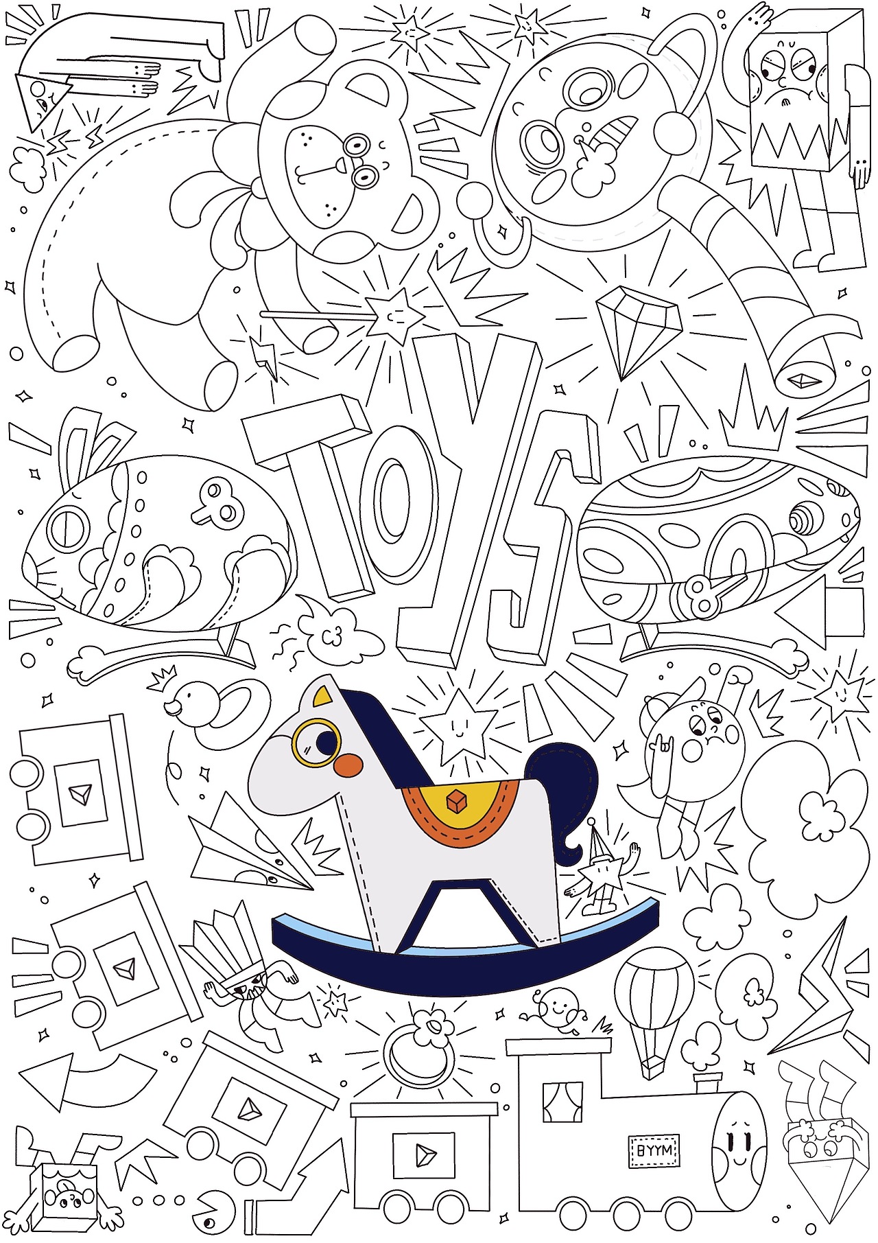 元素插画-玩具-咖啡杯包装插画礼品包装插画（图ZMjUwMTMxNTA0） - 商业插画 - 站酷设计师与喵插画原创素材 - 站酷ZCOOL