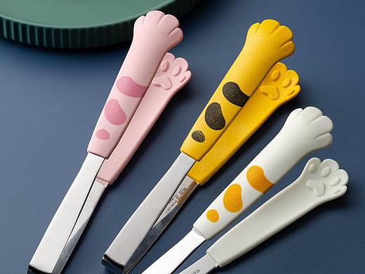 电商产品拍摄 可爱猫爪/夹甜品/夹玉米/夹水煮蛋