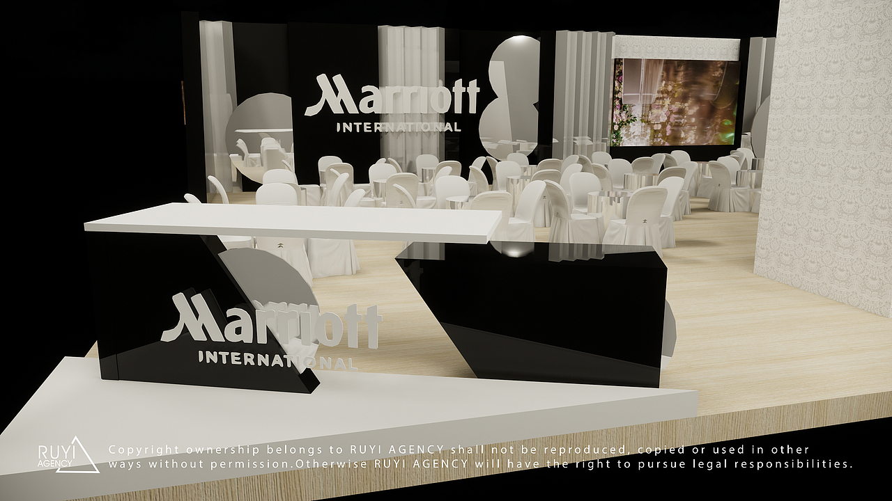 RUYI AGENCY EVENT · 深圳万豪婚博会（图ZMTY0NTI3NTIw） - 展陈设计 - 站酷设计师RUYIAGENCY原创素材 - 站酷ZCOOL