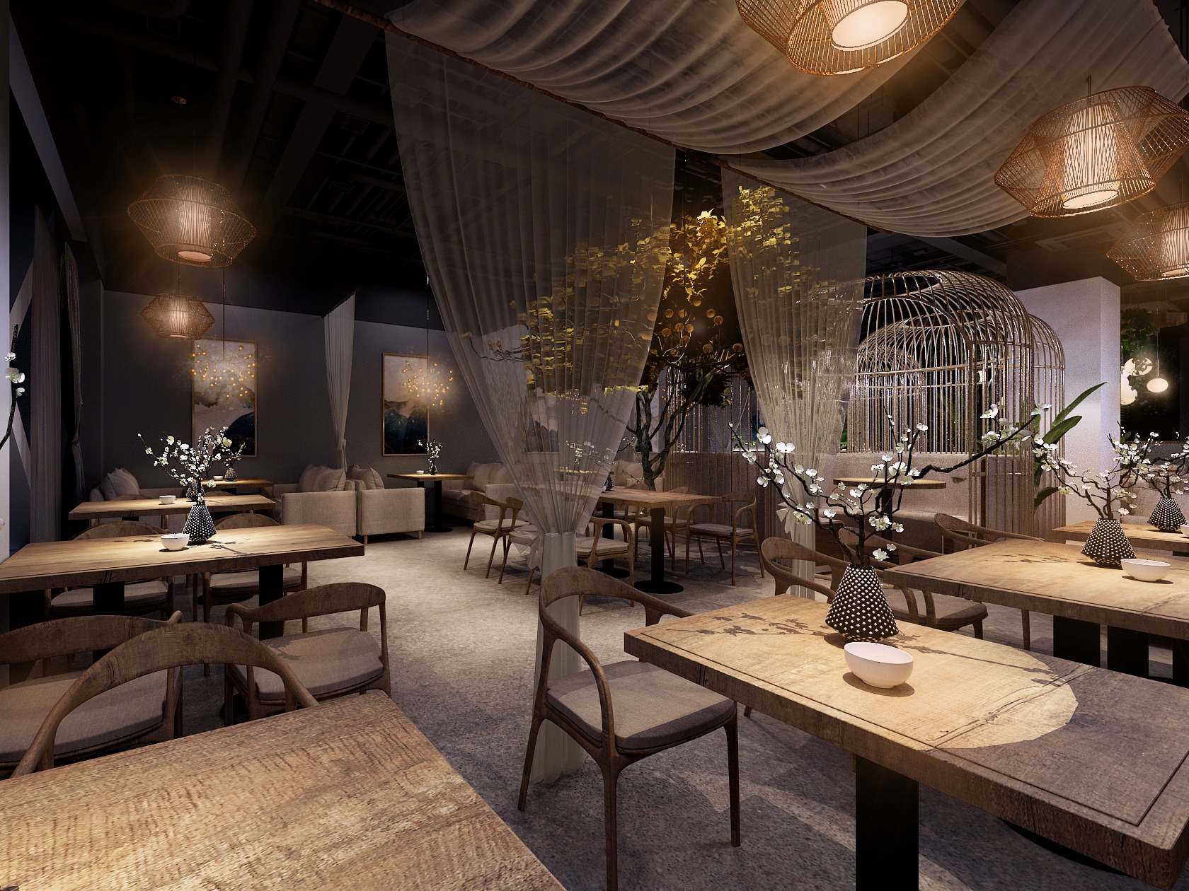 托斯卡纳茶餐厅|空间|家装设计|靖煜怒那 - 原创作品 - 站酷 (ZCOOL)