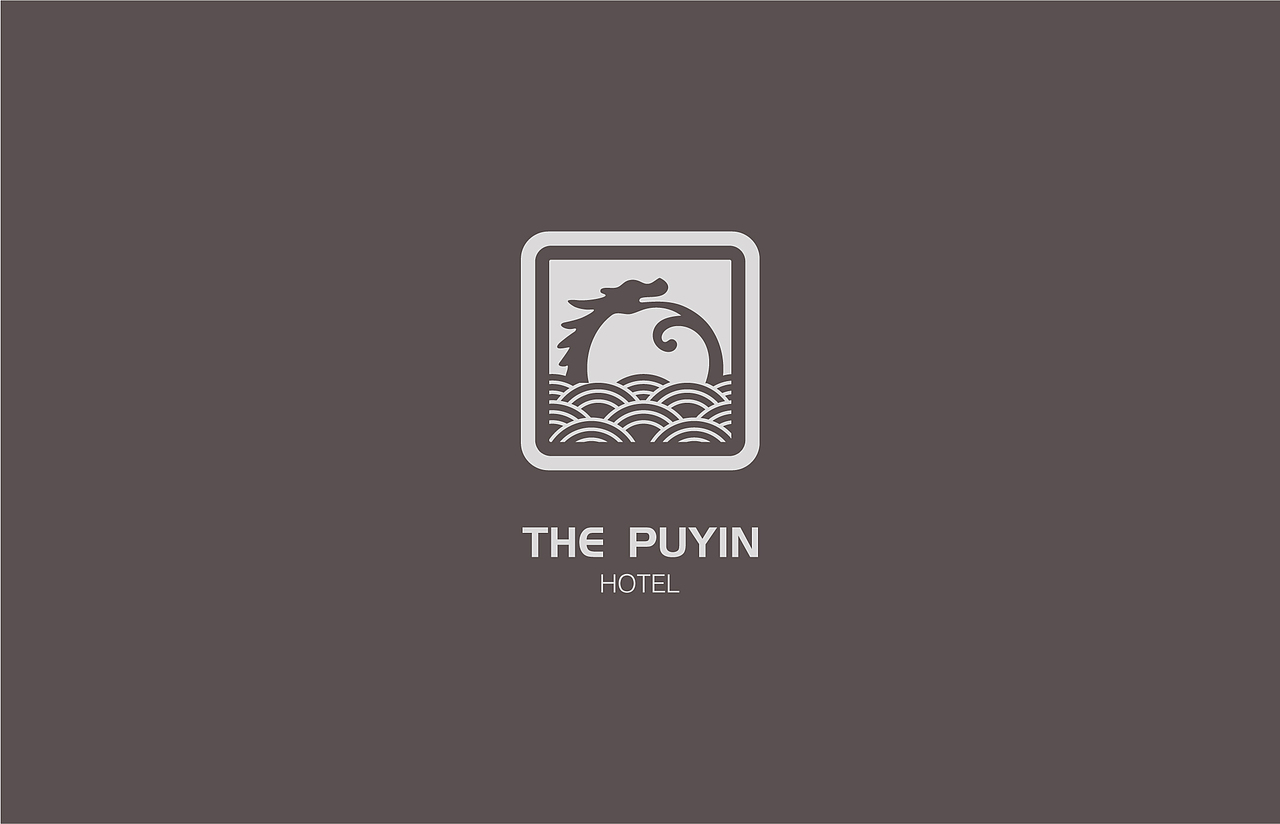 【logo设计】酒店logo海浪龙玉水logo标识规范标识标准（图ZODE5MzE2OTY=） - Logo - 站酷设计师腹话原创素材 - 站酷ZCOOL