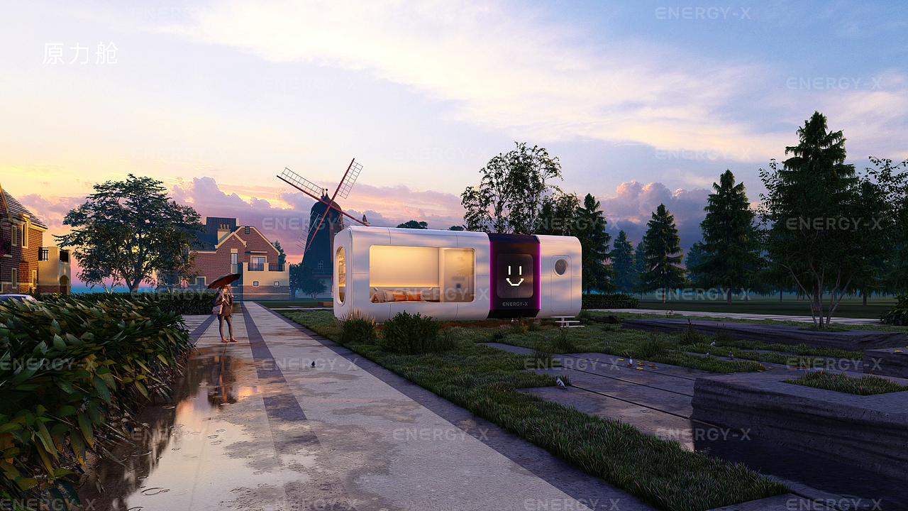 高颜值全地形的太空舱民舱——原力舱助力乡村振兴！（图ZMjk0NTMyMzM2） - 场景 - 站酷设计师原力舱原创素材 - 站酷ZCOOL