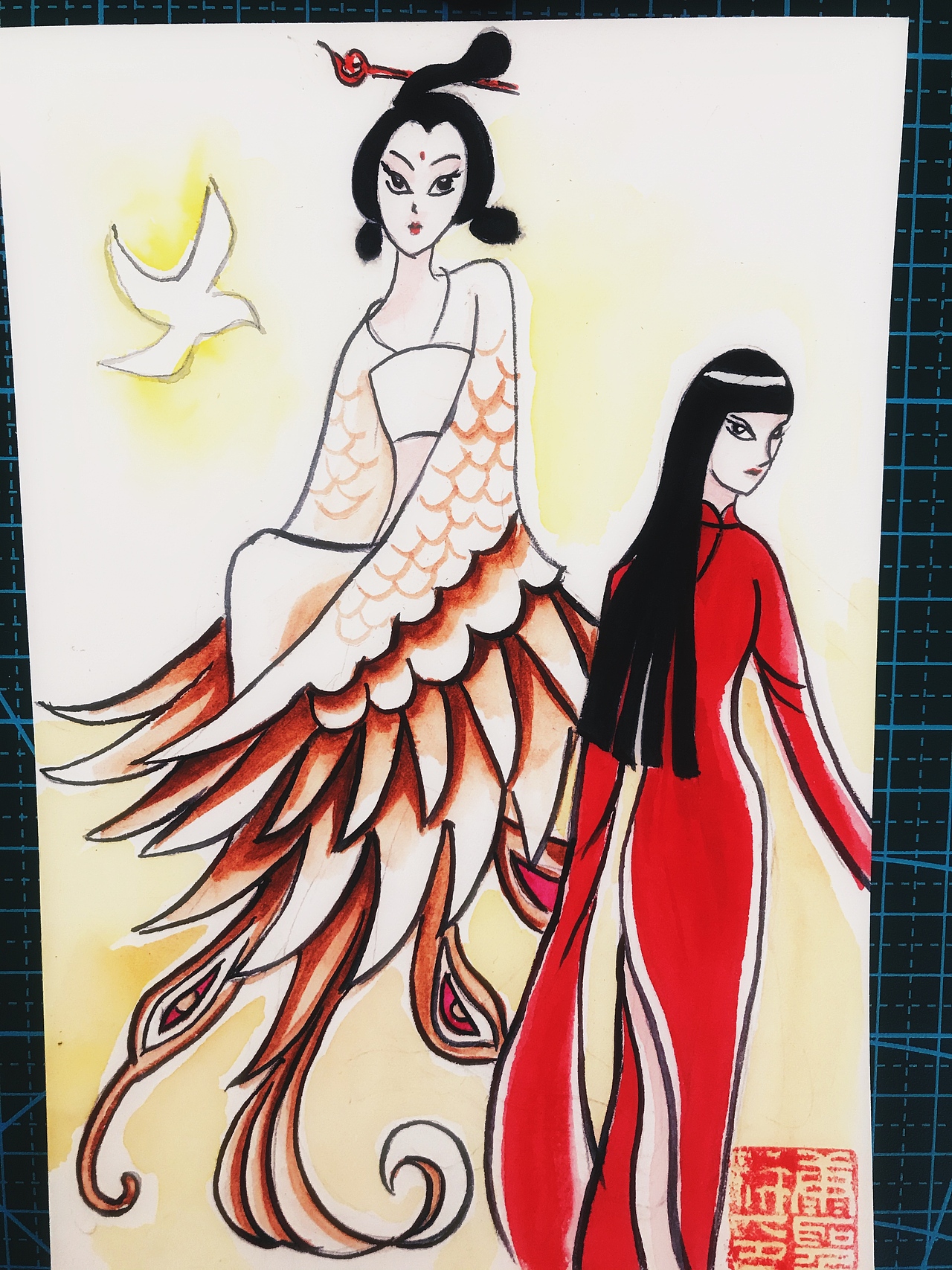 山海经之帝女桑