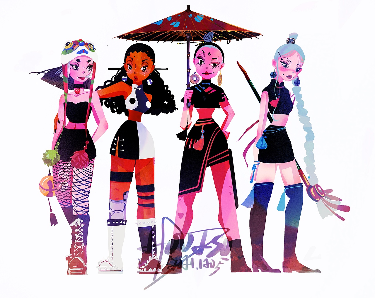 2021总结（图ZMjkxNzA1NDQ4） - 商业插画 - 站酷设计师LOVLSQ原创素材 - 站酷ZCOOL