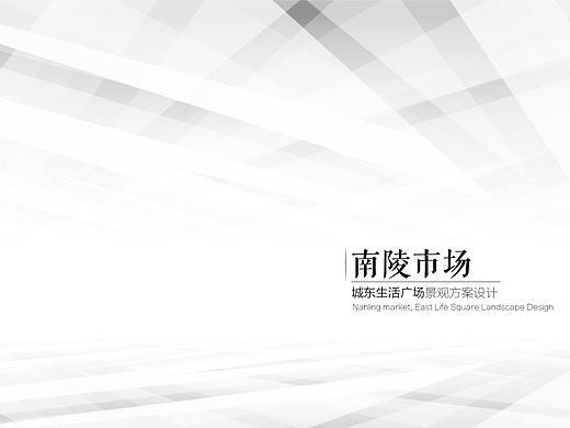 南陵市场城市生活广场景观方案设计
