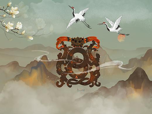 荊州博物館系列插畫（個人主頁-ZNTQ0MTg3OTY=） - 商業(yè)插畫 - 站酷設(shè)計師豆小丁七寶原創(chuàng)素材 - 站酷ZCOOL