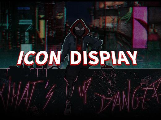 icon：蜘蛛侠主题设计