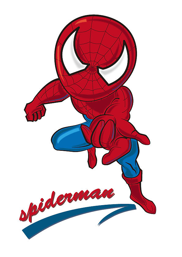 cg商业插画漫威人物插画创作