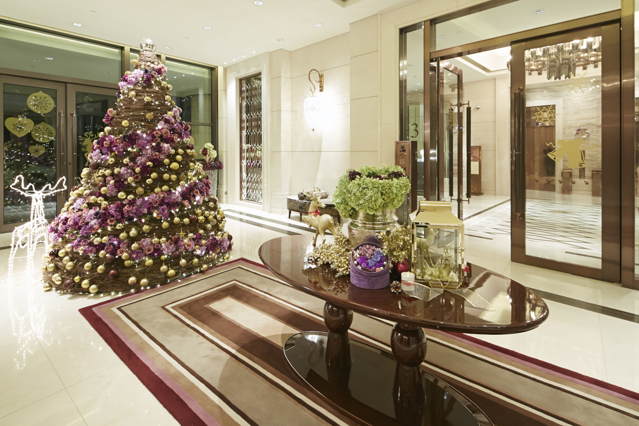 关于梦想 滨江凯旋门圣诞布置