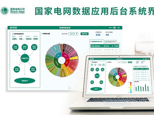 国家电网数据应用后台系统界面设计