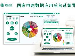 国家电网数据应用后台系统界面设计