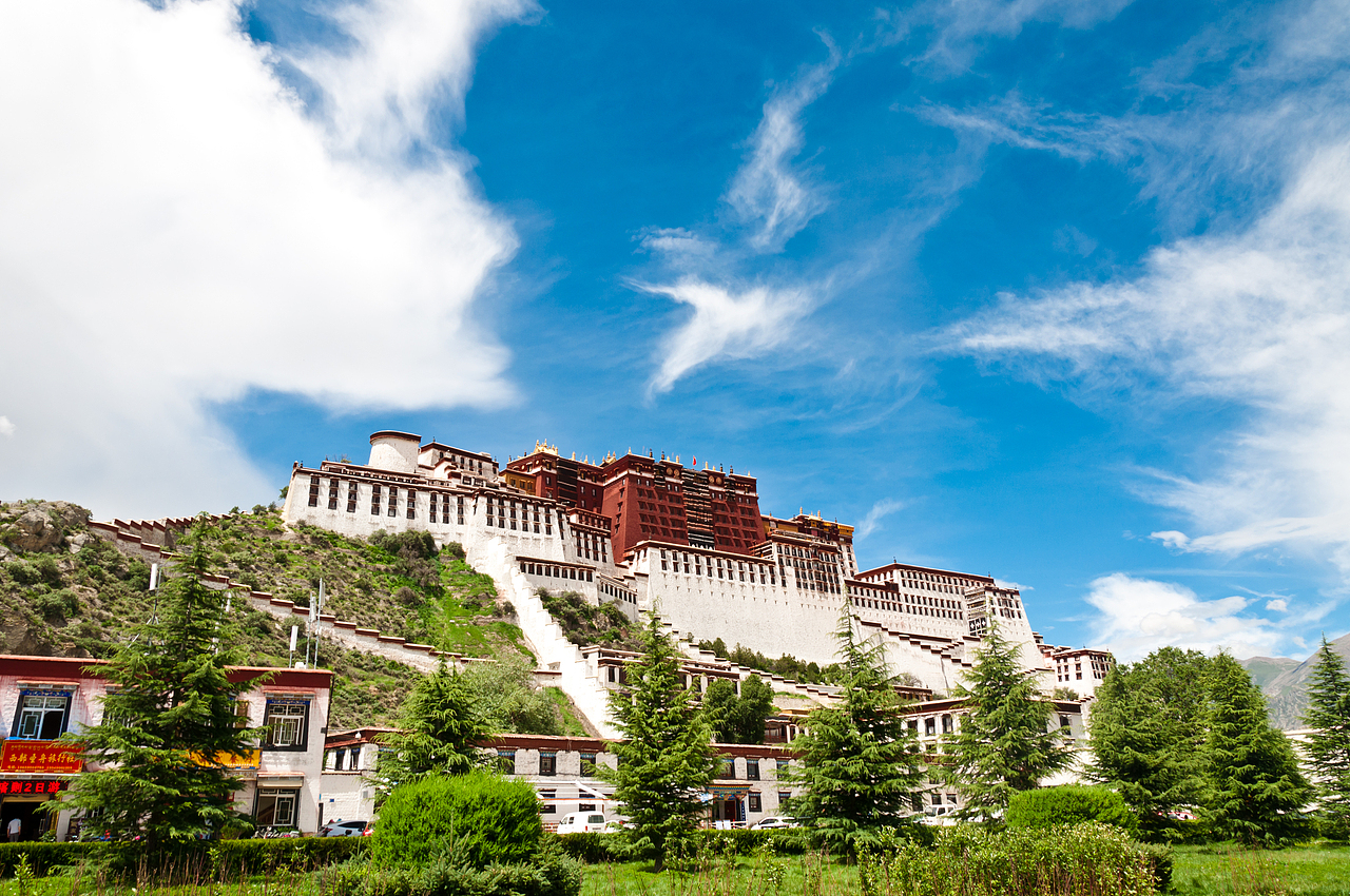 拉萨（图ZNTQwNzc0NjA=） - 风光摄影 - 站酷设计师晴天belong原创素材 - 站酷ZCOOL