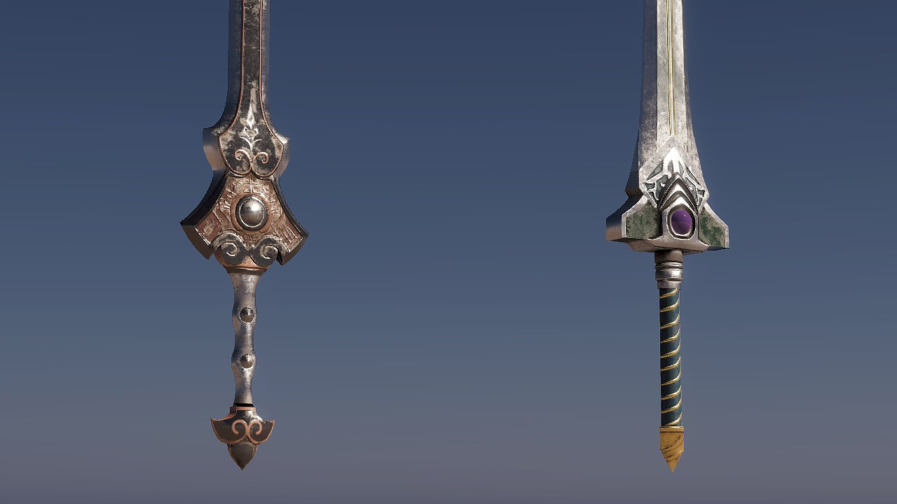 工艺品武器造型设计