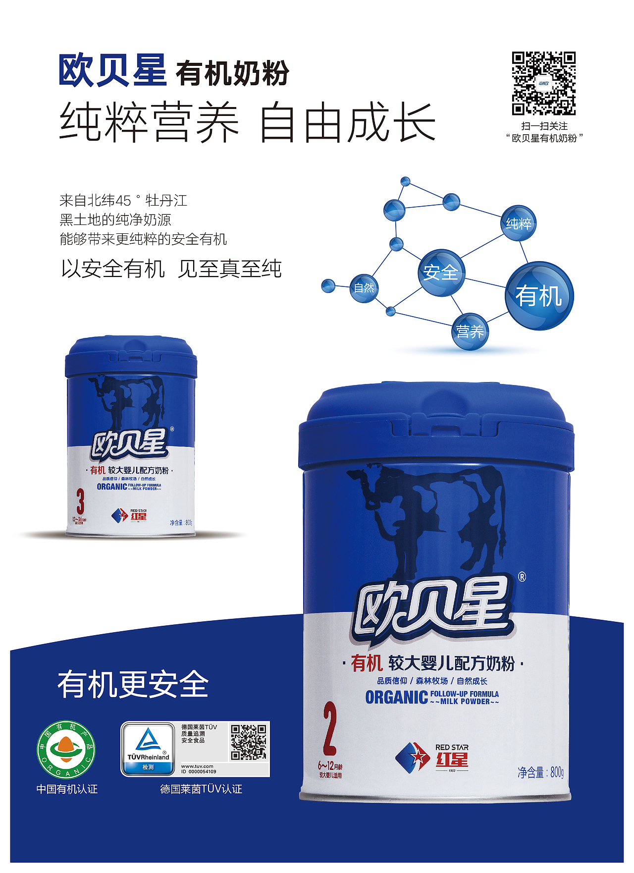 红星欧贝星食品电商作图