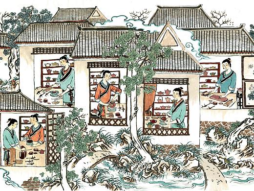 水墨 X 紫砂制器五联图