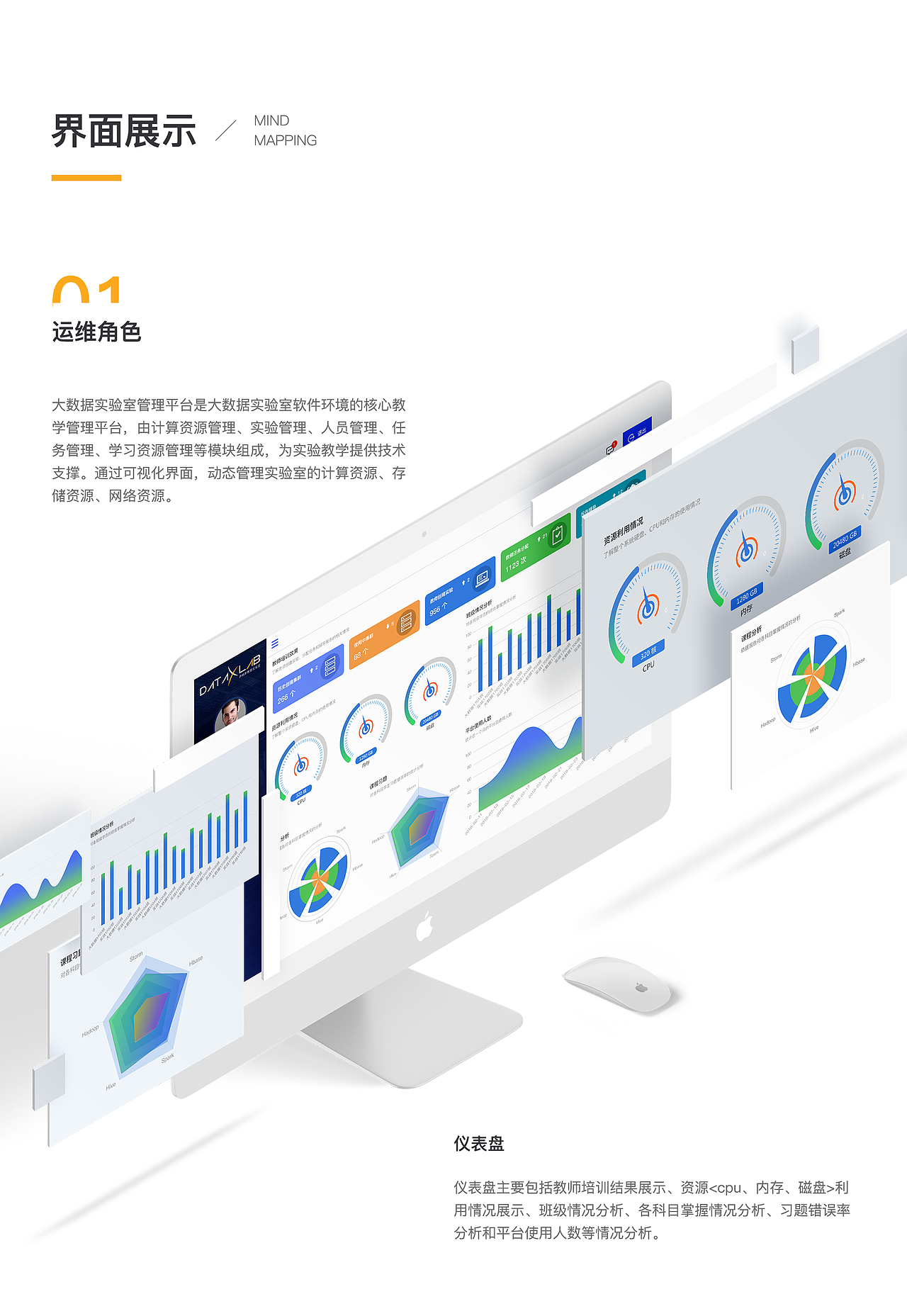 大数据实验平台视觉设计