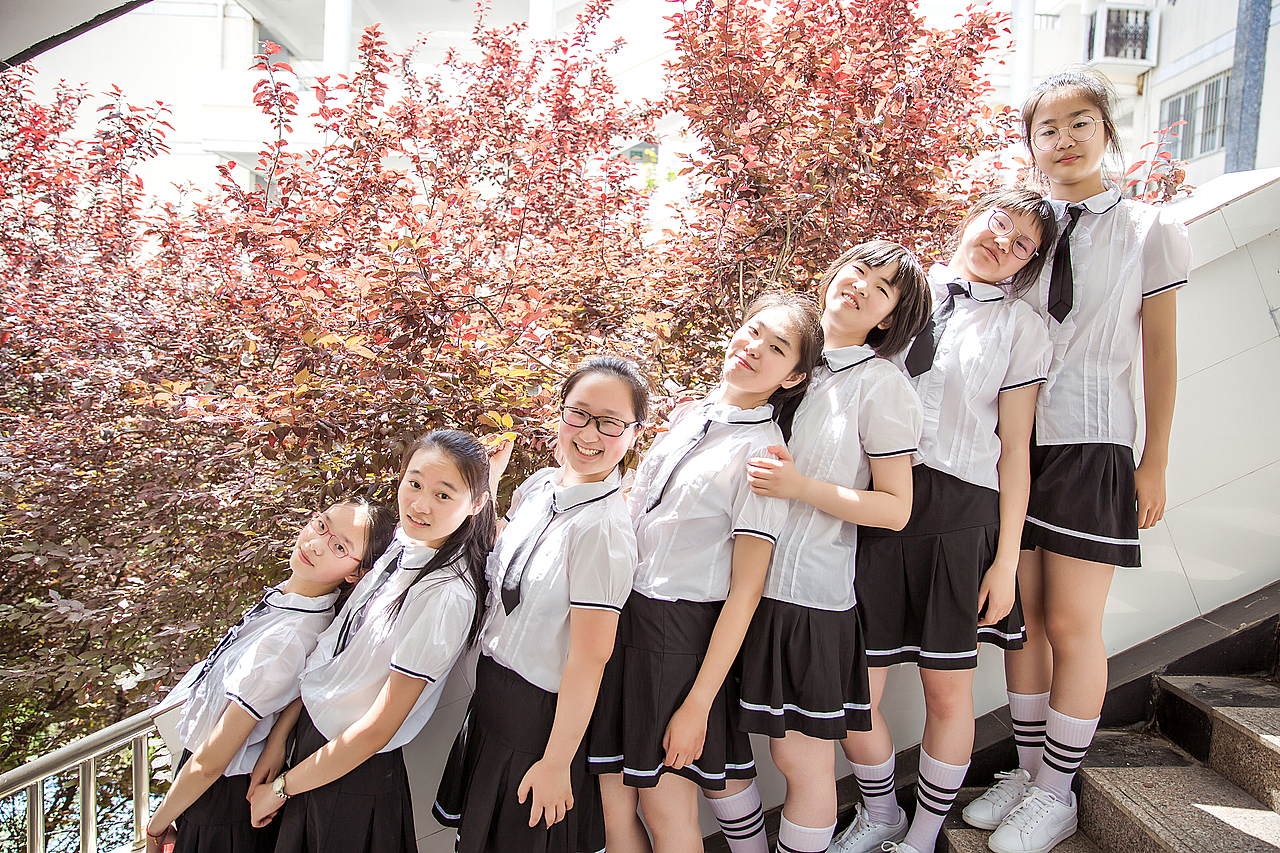 佛山大中小学校毕业照拍摄、毕业照航拍、幼儿园毕业照