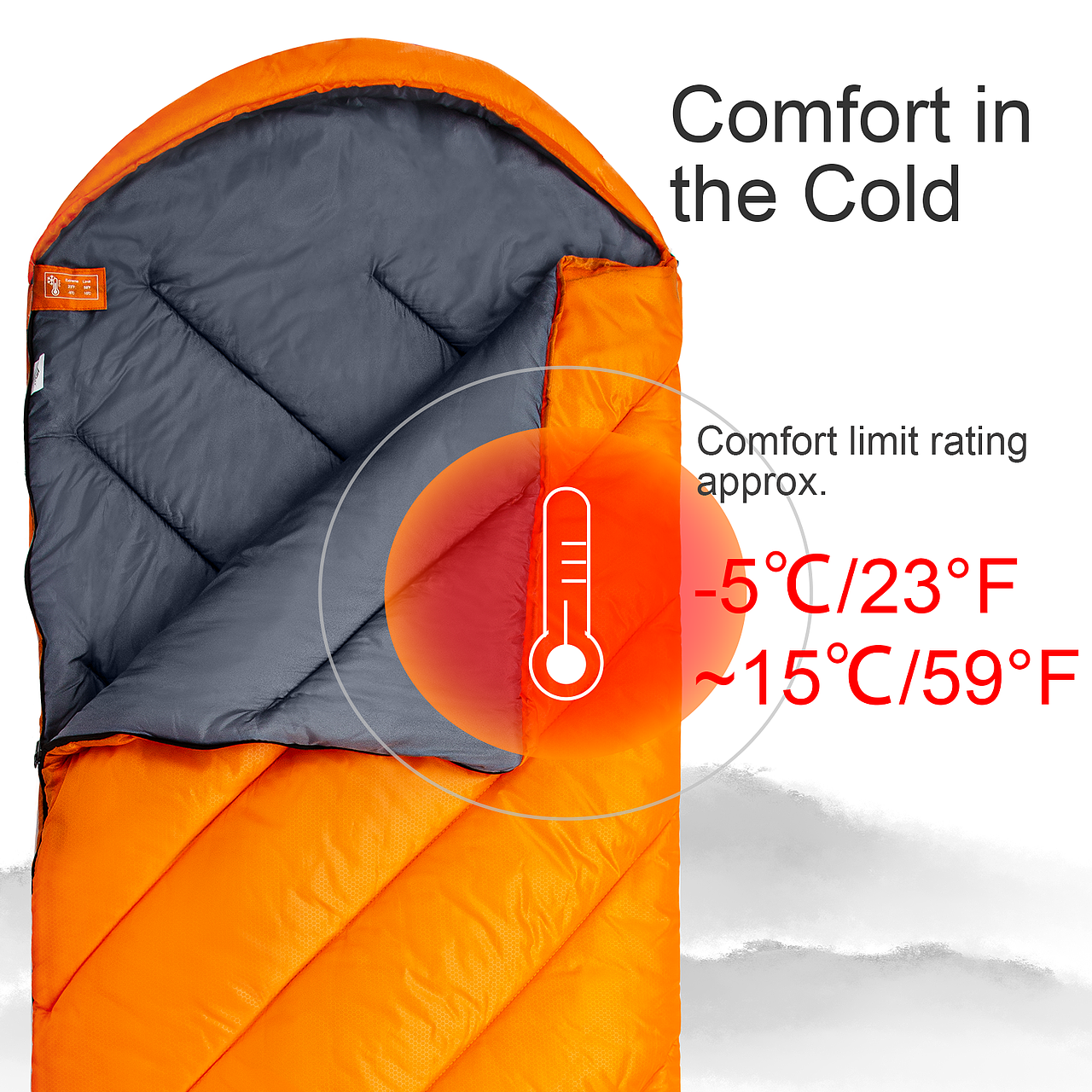 亚马逊-蛋形睡袋套图 / A+