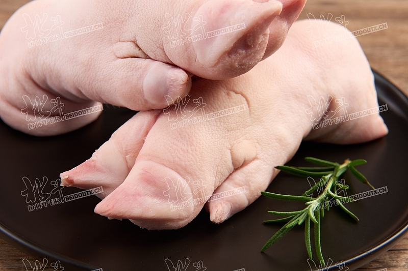 北斗-黑猪猪肉拍摄 肉类产品拍摄 生鲜猪蹄拍摄