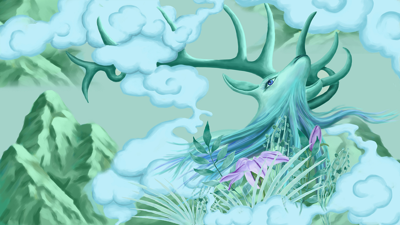 灵（图ZMTA5MTUyNjA0） - 商业插画 - 站酷设计师善善1原创素材 - 站酷ZCOOL