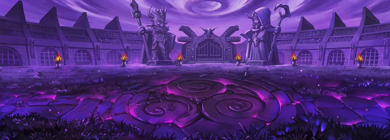 三眼祭坛-横板|插画|游戏原画|黑8嘿嘿 - 原创作品 - 站酷 (zcool)