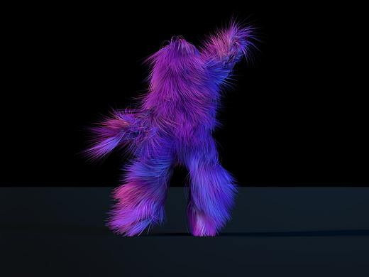 C4D毛发运用（个人主页-ZMjYyNjIxMDQ=） - 短片 - 站酷设计师孙梦兰原创素材 - 站酷ZCOOL