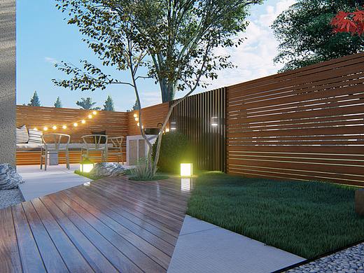 重庆龙兴30平方小花园（已完工）