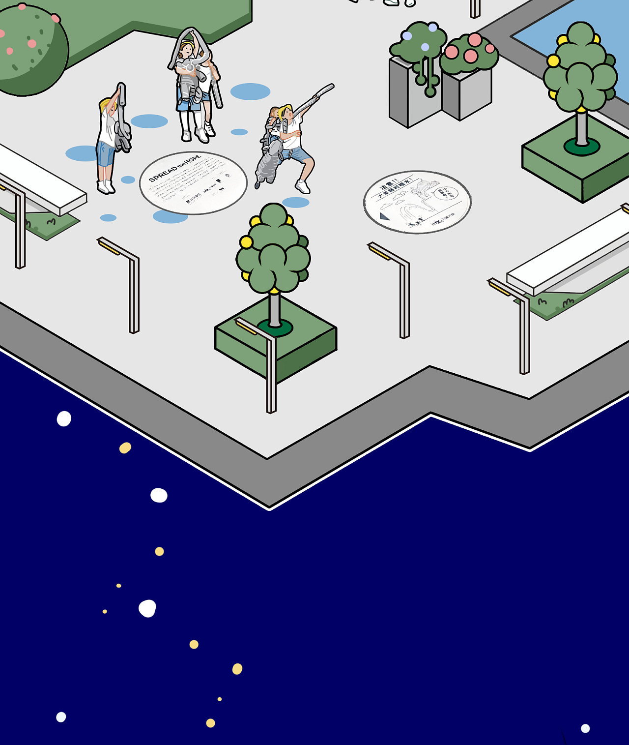 kate chan「 华润万象天地 」 插画/ gif /宣传