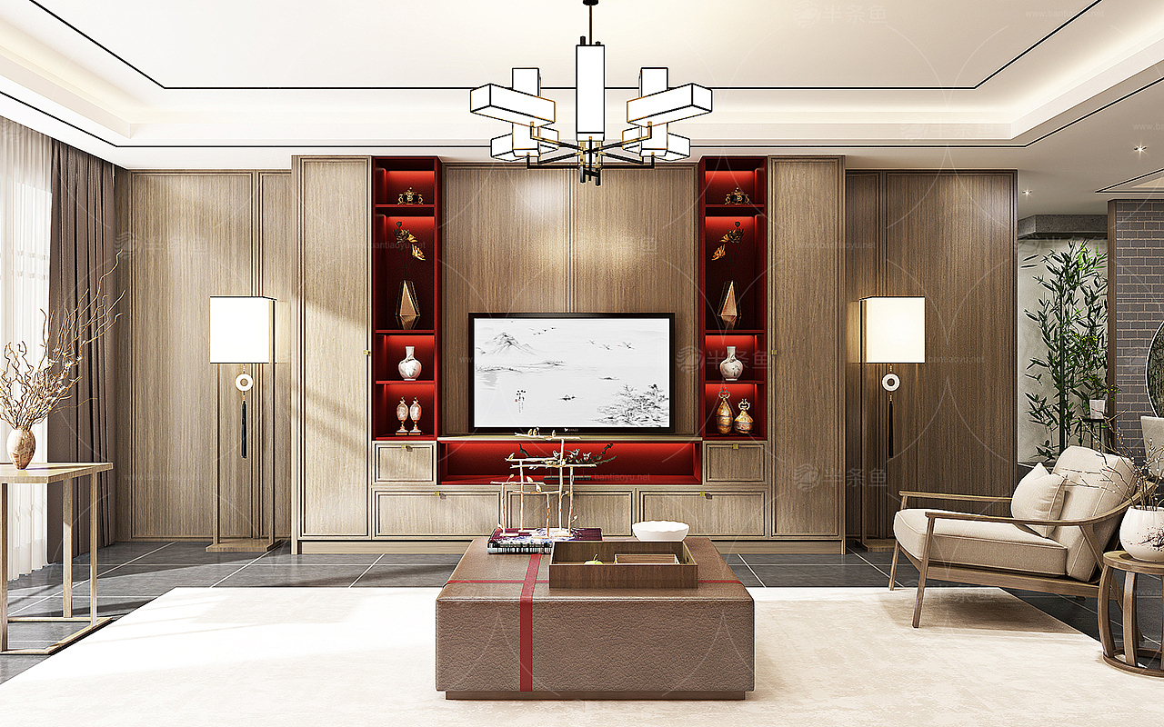 【新中式客厅】案例分享