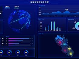 大屏数据可视化