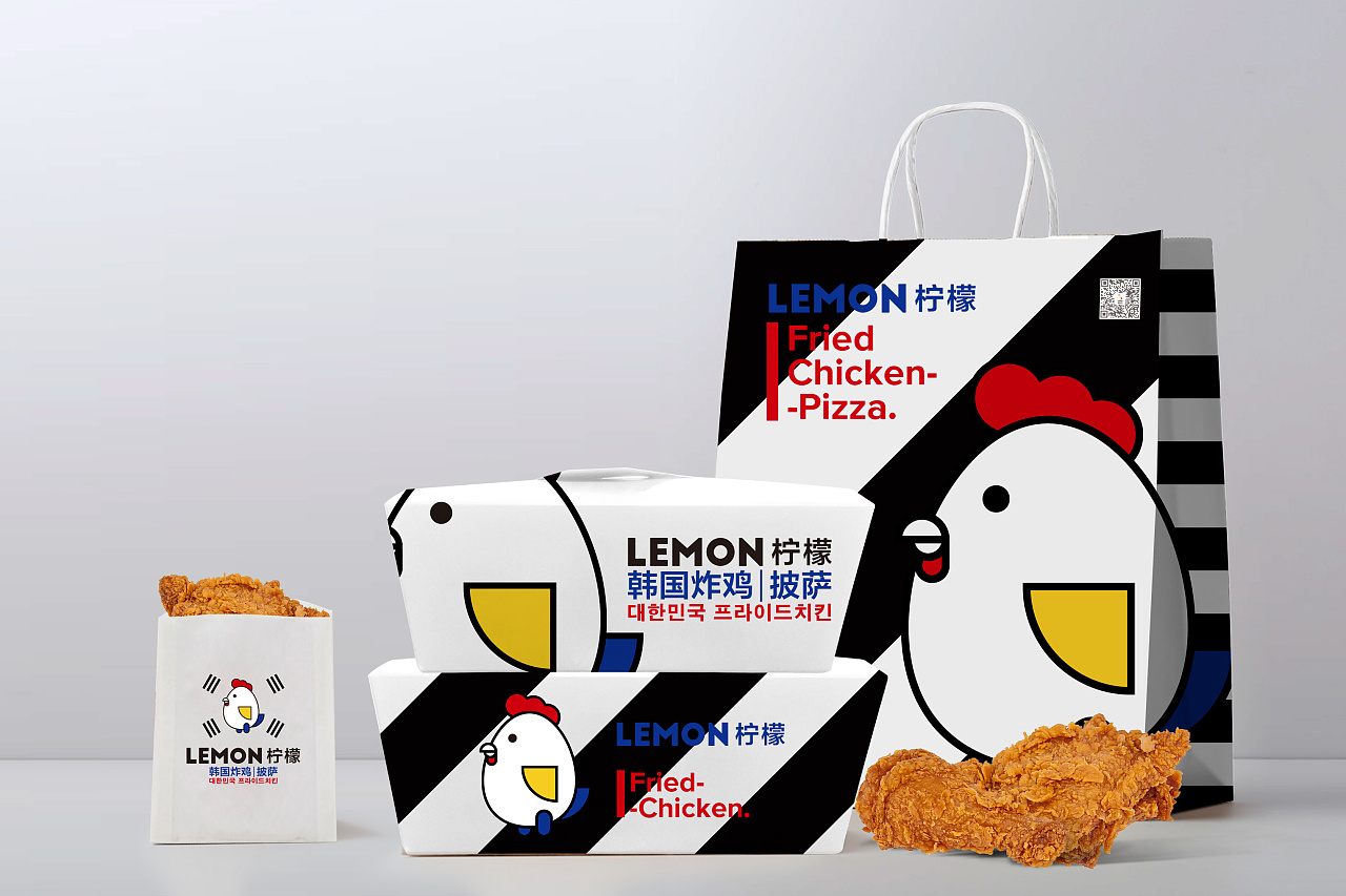 厦门vi设计-lemon炸鸡品牌形象设计